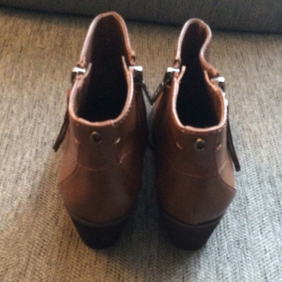 Sam Edelman Brown Ankle Boots Size 7.5 NIB - Picture 6 of 7